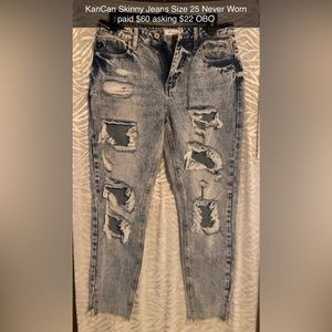 KanCan Skinny Jeans Size 25 Never Worn